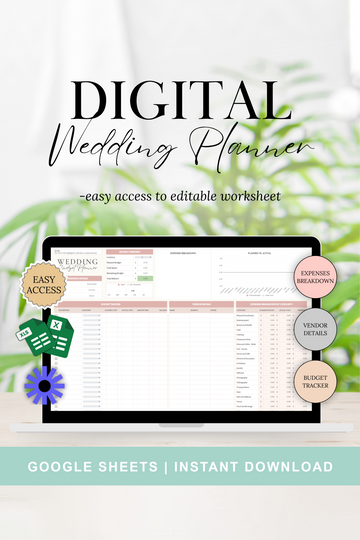 The Ultimate Digital Wedding Planner in Google Sheets