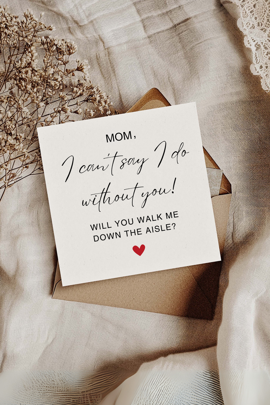 Will You Walk Me Down the Aisle Card Bundle