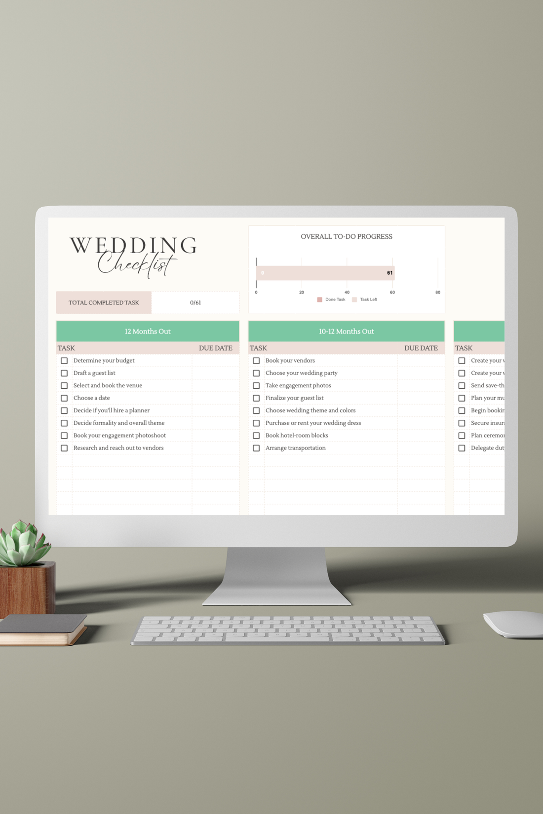 Wedding Budget Tracker