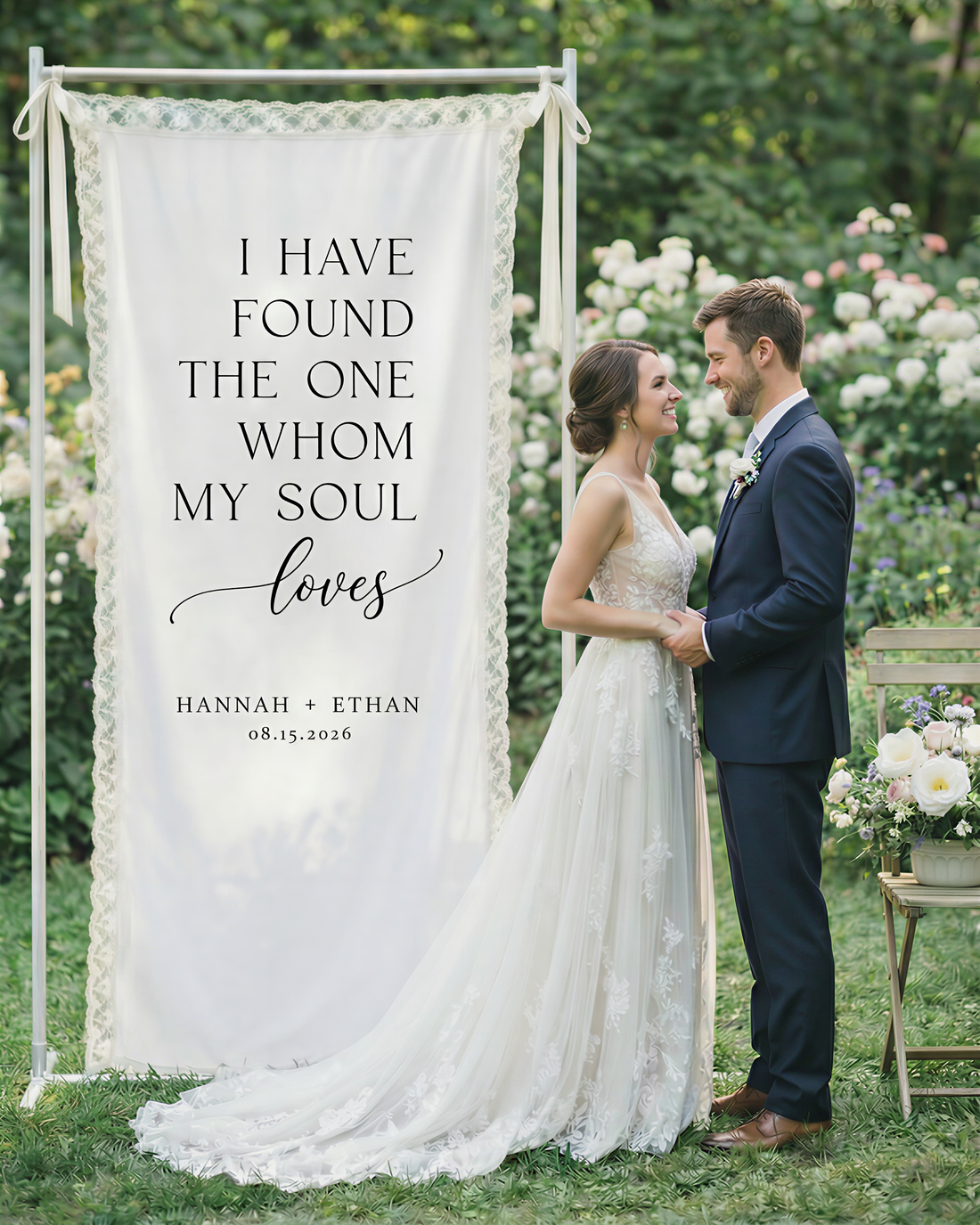 The Covenant Sign Collection – Faith-Based Scripture Signs for Ceremony & Reception
