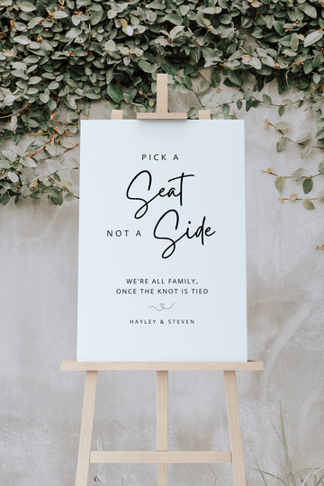 Minimalist Wedding Poster Sign Essentials Bundle