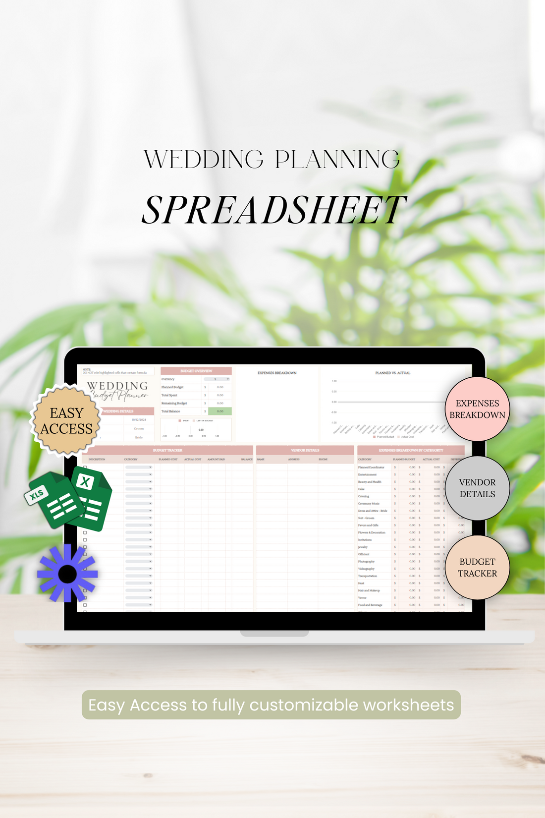 The Ultimate Wedding Planning Spreadsheet